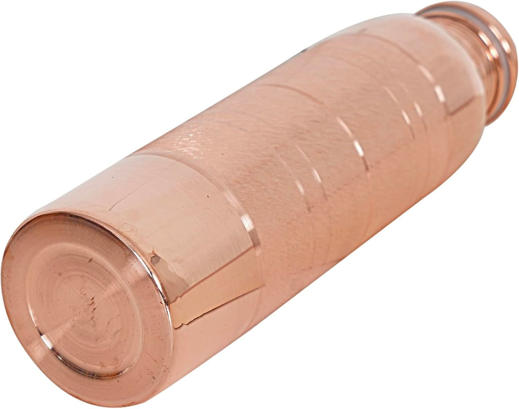Pure Copper Water Bottle for Drinking Water, 34 Oz Stay Hydrated and Enjoy Ayurvedic Benefits – Leak-Proof