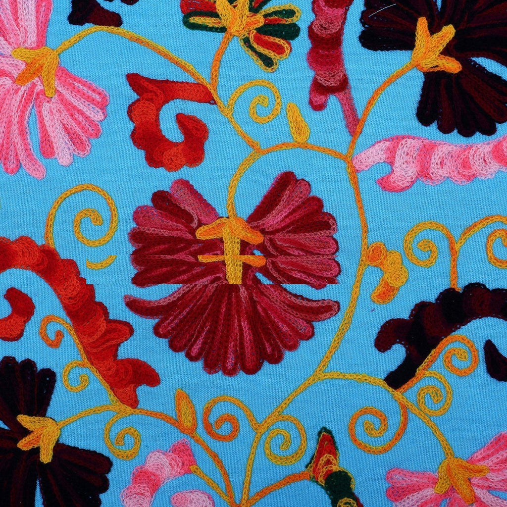 Handmade Cushion Cover Cotton Sofa Decorative Cushion Pillow Cover Cushion Case 16" X 16" Inch